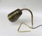 Scandinavian Adjustable Brass Table Lamp, 1950s, Image 2
