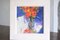 Tony Allain, Natura morta di papaveri, Pastello su tavola, Fine XX secolo, Immagine 2
