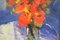 Tony Allain, Natura morta di papaveri, Pastello su tavola, Fine XX secolo, Immagine 6