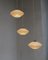 Lampada da soffitto Cascade in vetro e ottone di Doria Leutchen, anni '50, Immagine 10
