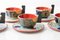 Servizio da caffè in ceramica dipinta di Nicolay Dulgheroff per Ceramiche Mazzotti Albisola, anni '60, set di 15, Immagine 5