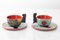 Painted Ceramic Coffee Service by Nicolay Dulgheroff for Ceramiche Mazzotti Albisola, 1960s, Set of 15, Image 3