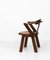 Brutalist Oak Desk Chair, 1970s, Image 6