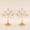 Vintage Italian Table Lamps in Crystal Glass, 1980s, Set of 2 12