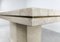 Travertine and Brass Dining Table, 1970s 9