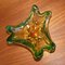 Green/Yellow Shell Bowl in Murano Glass 2