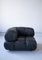 Modular Cameleonda Sofa in Black Leather by Mario Bellini for B&B Italia, 1970s, Set of 8, Image 10