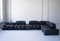 Modular Cameleonda Sofa in Black Leather by Mario Bellini for B&B Italia, 1970s, Set of 8, Image 2