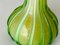 Venitian Vase in Green and Yellow Color from Venini, Italy, 1970s, Image 9