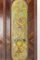 19th Century French Painted Patinated Oak Armoire in Floral Paints 8