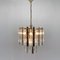 Mid-Century Brass, Glass and Acrylic Chandelier, Austria, 1970s, Image 10