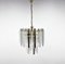 Mid-Century Brass, Glass and Acrylic Chandelier, Austria, 1970s, Image 2