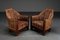 Art Deco French Cubist Chair Set, 1920s, Set of 2 1