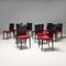 Anna R Dining Chairs in Black Oak by Ludovica & Roberto Palomba for Crassevig, 2010s, Set of 12, Image 4