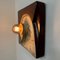 German Brown Square Ceramic Wall Light by Hustadt Keramik, 1970, Image 10