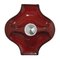 German Red Ceramic Wall Light by Hustadt Keramik, 1970, Image 9