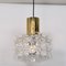 Vintage Bubble Glass Pendant Lamps by Helena Tynell, 1960, Set of 2 4