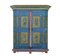 19th Century Swedish Hand Painted Painted Wardrobe 1