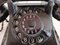Téléphone à Bouton Rotatif en Bakélite, Allemagne, 1940s 5