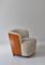 Modern Scandinavian Sheepskin and Pear Tree Easy Chairs attributed to Rolf Engströmer, 1934, Set of 2 10