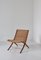 Fauteuil X-Chair moderne, Danemark attribué à Hvidt & Mølgaard pour Fritz Hansen, 1959 19