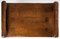 Taburete de madera tallada de roble, años 60, Imagen 5