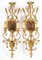 Italian Carved and Gilded Wood Sconces, Set of 2 3