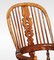 19th Century Yew Wood Windsor Armchairs, Set of 6 2