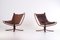 Falcon Chairs attributed to Sigurd Ressell, 1970s, Set of 2 4