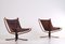 Falcon Chairs attributed to Sigurd Ressell, 1970s, Set of 2 2