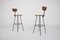 Modern Routine Stools by Erwin Behr, 1890s, Set of 2 3