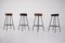 Vintage Modern Bar Stools, 1960s, Set of 4 1