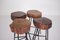 Moderne Vintage Barhocker, 1960er, 4er Set 3