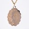 19th Century 18 Karat French Rose Gold Engraved Medal, Image 3