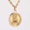 20th Century French Ruby Diamond 18 Karat Yellow Gold Love Augis Medal 8