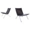 Mid-Century Modern Pk22 Armchairs attributed to Poul Kjaerholm for E. Kold Christen, 1960s, Set of 2 1