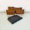 Modern Italian Brown Suede Marenco Armchair attributed to Mario Marenco for Arflex, 1970s 7
