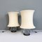 Mid-Century Italian Murano Glass Lotus Table Lamps by G. Frattini for Meroni, 1964, Set of 2, Image 2