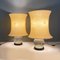 Mid-Century Italian Murano Glass Lotus Table Lamps by G. Frattini for Meroni, 1964, Set of 2, Image 11