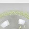 Postmoderne Italienische Grüne Plastik Taschenleere Schale aus Glas, Cleto Munari zugeschrieben, 2000er 8