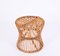 Mid-Centery Italian Bamboo and Rattan Stool from Boncina, 1960s, Image 9