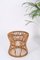 Mid-Centery Italian Bamboo and Rattan Stool from Boncina, 1960s, Image 7
