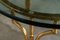 Gilded Iron Faux Bamboo Coffee Table from Maison Bagues 10