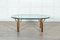 Gilded Iron Faux Bamboo Coffee Table from Maison Bagues 4