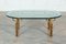Gilded Iron Faux Bamboo Coffee Table from Maison Bagues 9