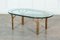 Gilded Iron Faux Bamboo Coffee Table from Maison Bagues 5