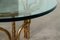 Gilded Iron Faux Bamboo Coffee Table from Maison Bagues 15