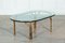Gilded Iron Faux Bamboo Coffee Table from Maison Bagues 3