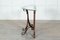 Iron Leather Console Table in the style of Jacques Adnet 5