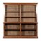 Large 19th Century English Walnut & Birch Bookcase, 1870s, Image 1